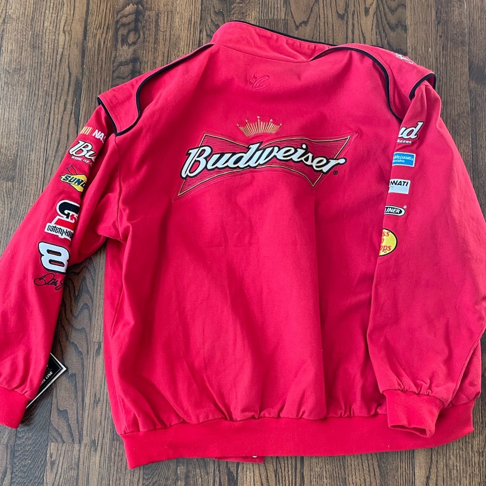 NWT Budweiser Racing Jacket